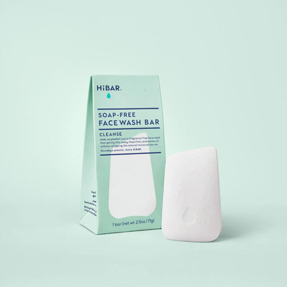 HiBAR Cleanse Face Wash Bar & Facial Cleanser for Women