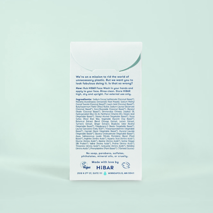 Back of Cleanse Daily Foaming Face Wash for All Skin Types