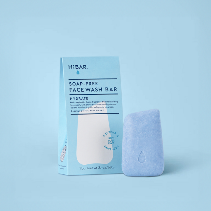 HiBAR Hydrate Face Wash Bar | Moisturizing Face Wash