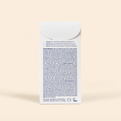Back of Face Wash Sampler for all skin types