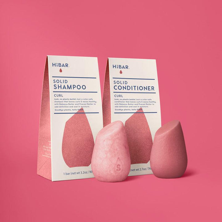 HiBAR Curl Shampoo & Conditioner Bar Set for Women Online