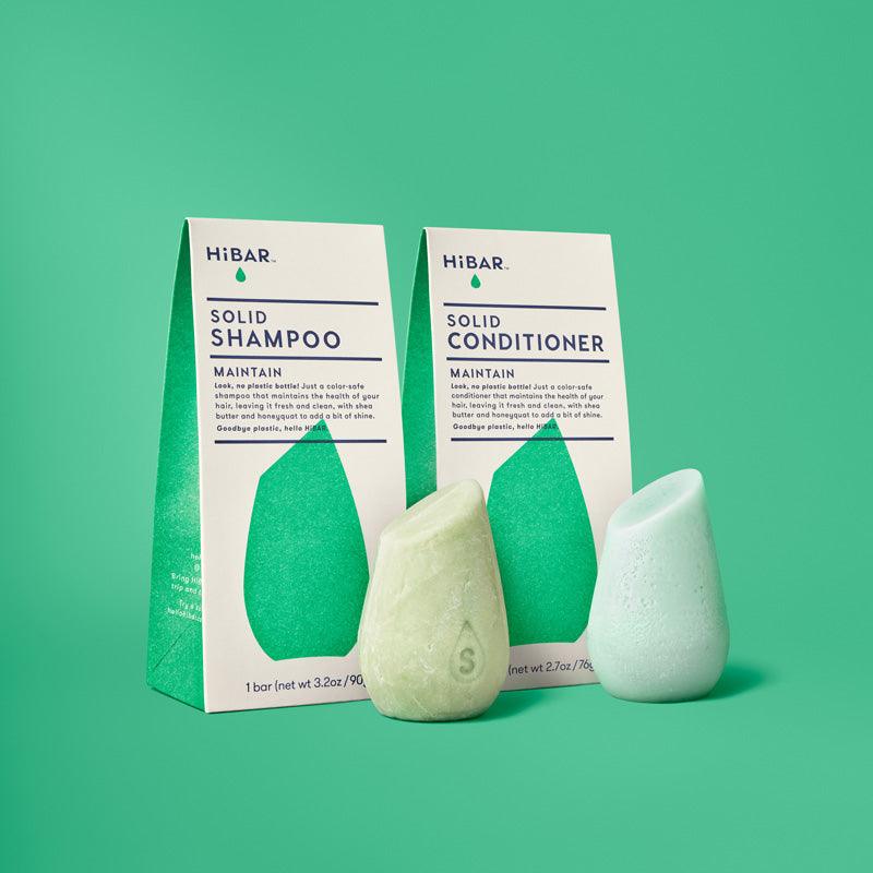 HiBAR Maintain Shampoo & Conditioner Bar Set for Women Online