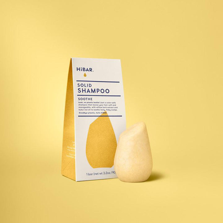 HiBAR Soothe Shampoo Bar for Dandruff & Itching for Hair